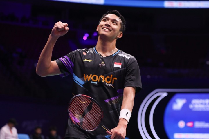 Jonatan Melaju ke Final usai Hajar Unggulan Satu China Shi Yuqi. 