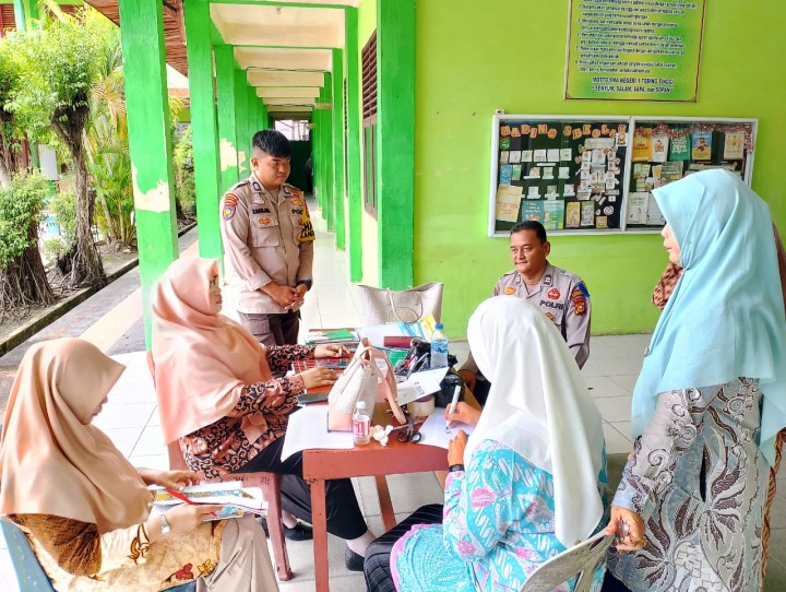 Polsek Tebing Tinggi Ajak ASN & Siswa SMA Negeri 1 Bijak dan Anti-Hoaks