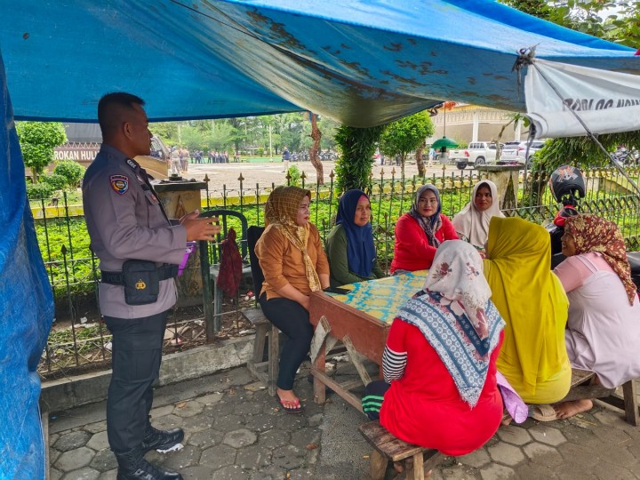 Cooling System Sat Binmas Polres Rokan Hulu Dalam Program Asta Cita Dan Pilkada 2024