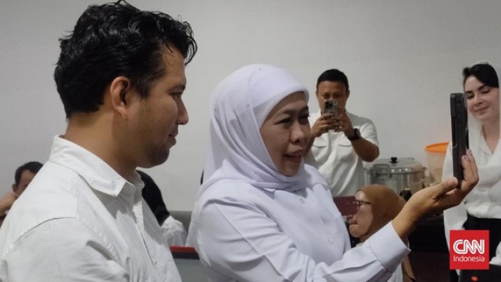 Begini Respon Jokowi soal Unggul Suara Khofifah di Jatim. 