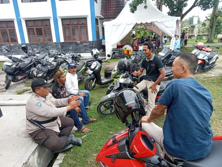 Himbauan Bhabinkamtibmas Desa Dayun Pasca Pilkada Kabupaten Siak