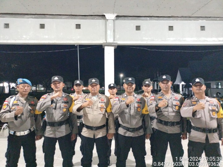 Cooling System, Polsek Rangsang Gelar Patroli Pasca Pilkada