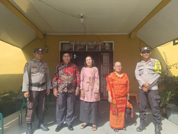 Polsek Rambah Hilir Gelar Kegiatan Cooling System dan Minggu Kasih Di Gereja GPDI Al Masih