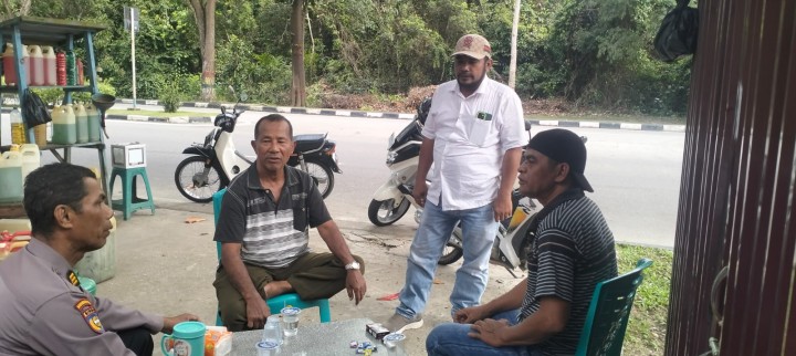 Giat Cooling System, Kanit Binmas Polsek Siak AKP Arifullah SE Rangkul Tokoh Masyarakat untuk Ciptakan Kamtibmas Kondusif Pasca Pilkada