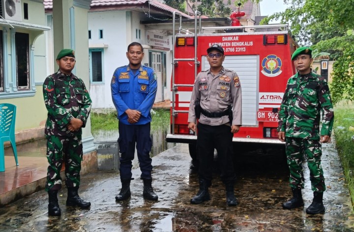 Pengamanan Gudang Logistik KPU Selama 24 Jam Oleh Personil Gabungan, Tingkatkan Keamanan Di Masa Pilkada