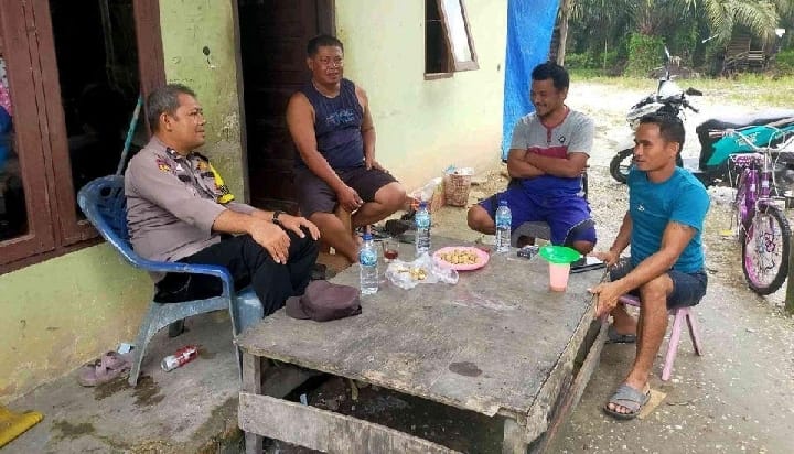 Polsek Tualang, Melaksanakan Sambang Cooling pasca pilkada Kepada Warga Untuk Sampaikan Pesan Kamtibmas