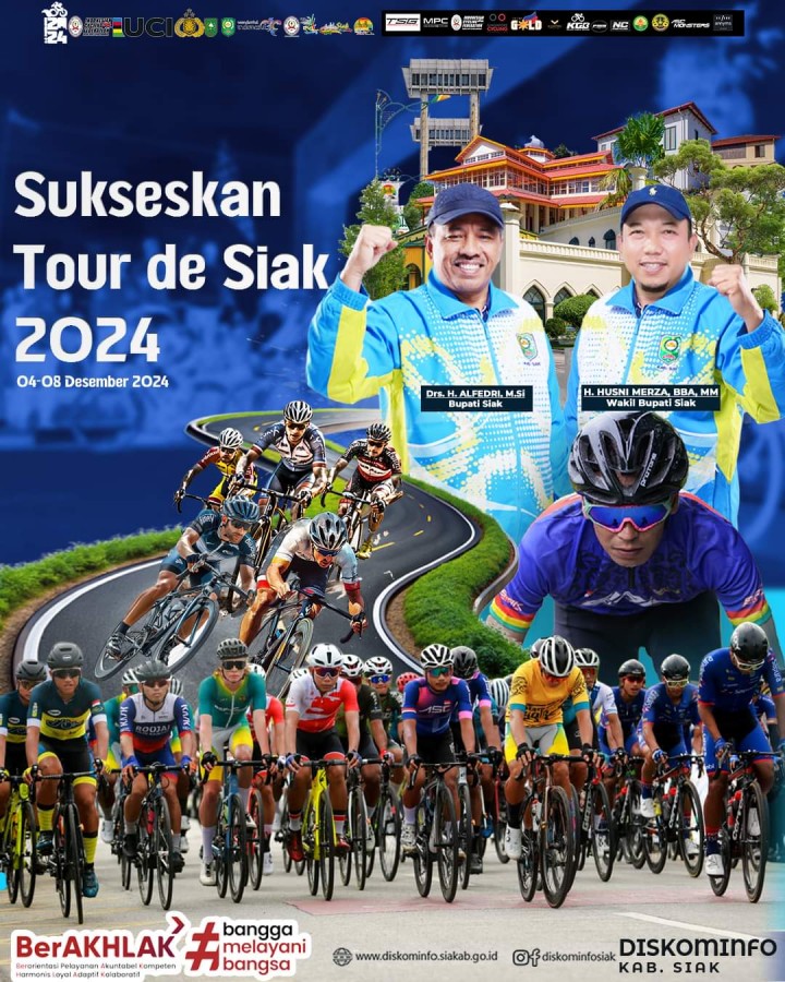 Sebanyak 13 Tim Ramaikan Tour de Siak 2024