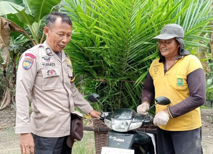 Usai Pilkada Aiptu Turmudi Ajak Warga Tetap Jaga Kerukunan Ciptakan Keamanan