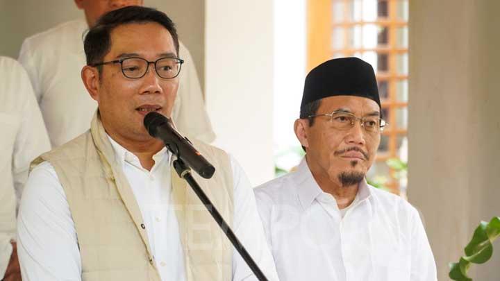 Cagub dan Wakil Cawagub Ridwan Kamil-Suswono. Sumber: tempo.co