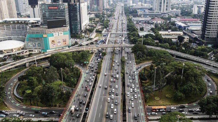 Jakarta dari atas. Sumber: detik.com