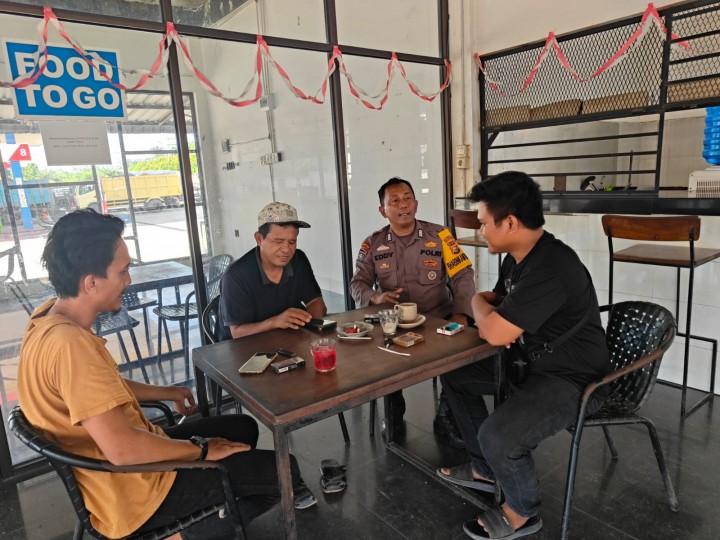 Polsek Mandau Pantau Situasi di Kelurahan Pematang Pudu