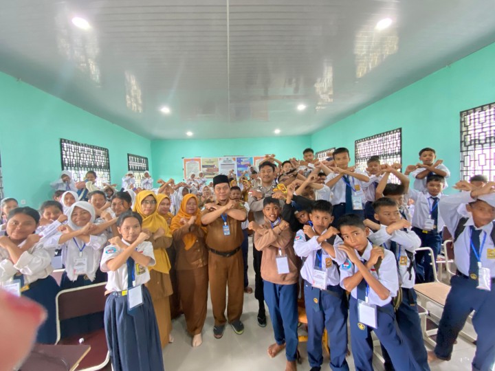 Polsek Rupat Tingkatkan Cooling System ke Sekolah terciptanya Kamtibmas