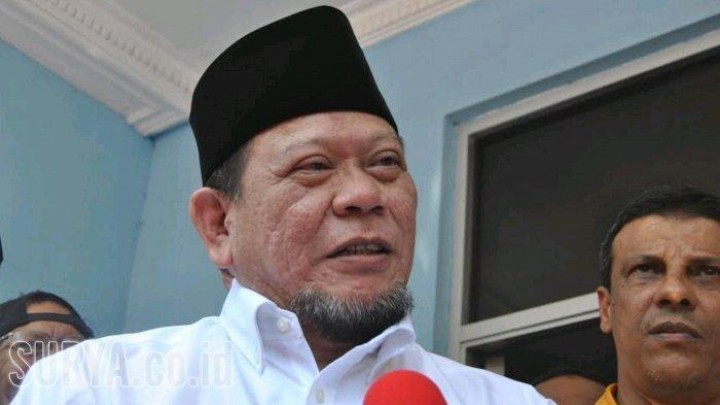 Senator asal Jawa Timur AA LaNyalla Mahmud Mattalitti. Sumber: tribunnews.com