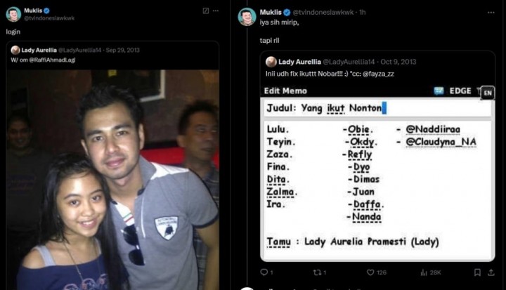 Jejak Digital Lady Aurelia Pramesti Dikulik, Panggil Raffi Ahmad Sebutan 'Om'