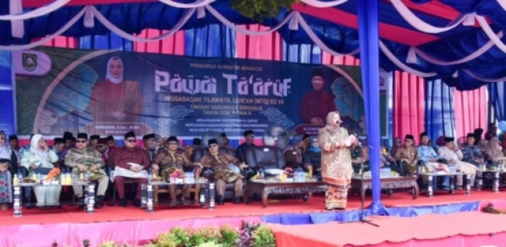 Pawai Ta'aruf MTQ ke 49 Dihadiri Pimpinan dan Anggota DPRD Bengkalis