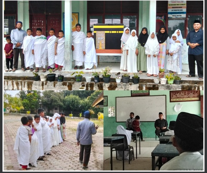 Manasik Haji Anak-Anak MDTA Syahabuddin Siak: Membangun Generasi Islami Melalui Pembelajaran Praktis