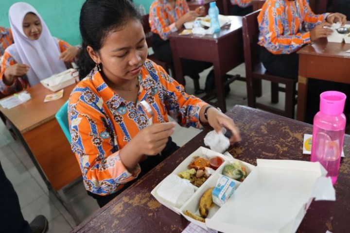 Libatkan 1.000 Pelajar, PTPN BUMN Pertama Simulasikan Program Makan Bergizi Gratis di Riau