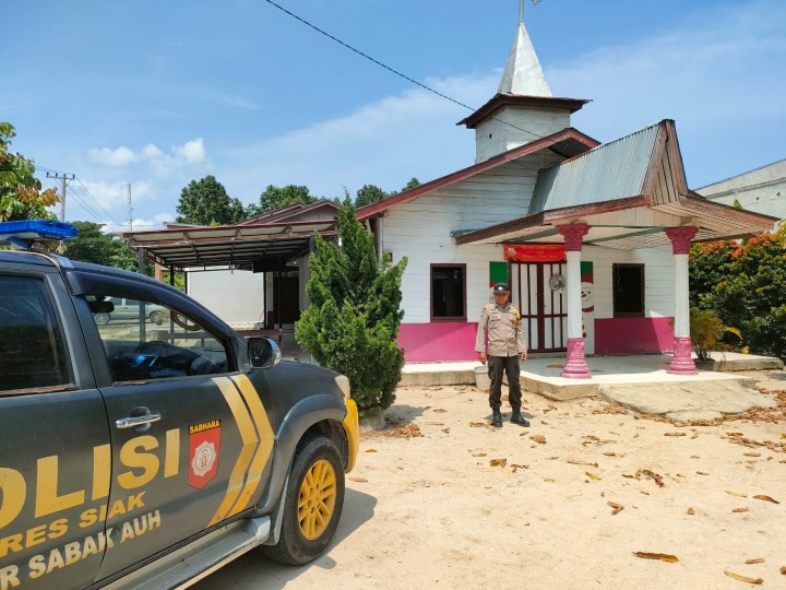 Ciptakan Kondusifitas Kamtibmas Menjelang Pergantian Tahun,Polsek Sabak Auh Tingkatkan Patroli 