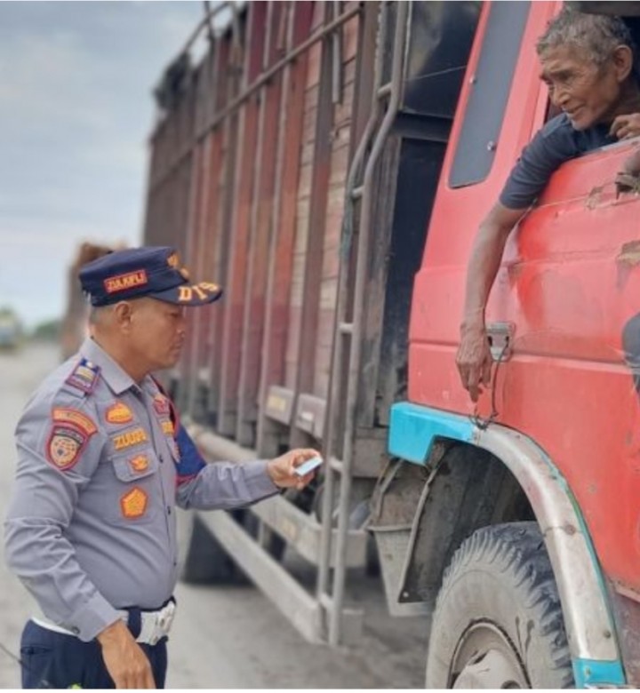 Sebanyak 577 Kendaraan Angkutan Berhasil Ditertibkan Oleh Dishub Siak Selama Tahun 2024