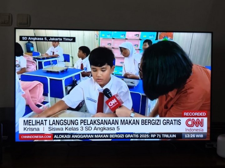 Diwawancarai soal Menu Program Makan Bergizi Gratis, Siswa SD: Rasa Ayamnya Aneh!