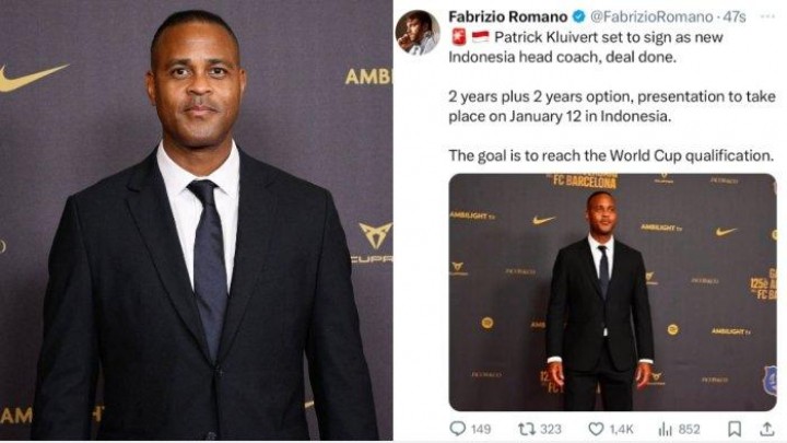 Kualitas Patrick Kluivert Sebagai Pengganti Shin Tae Yong Dipertanyakan Netizen, Sentil Erick Thohir dan PSSI.