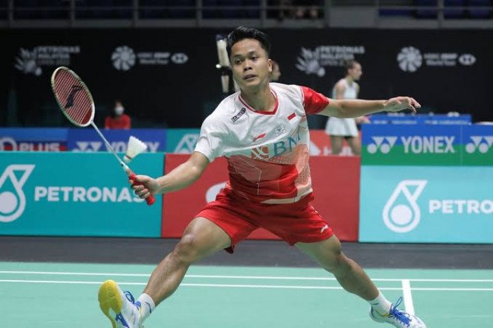 Babak Pertama Malaysia Terbuka 2025, Anthony Sinisuka Ginting Menang Telak