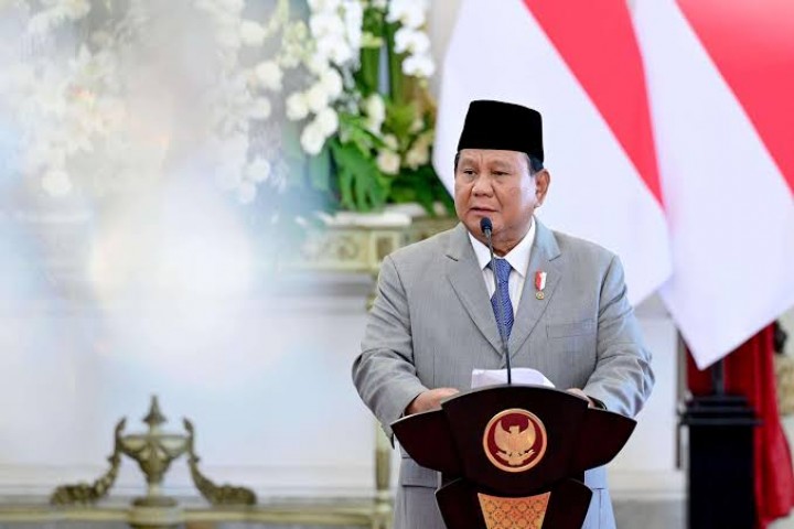 Presiden RI Prabowo Subianto. Sumber: RRI