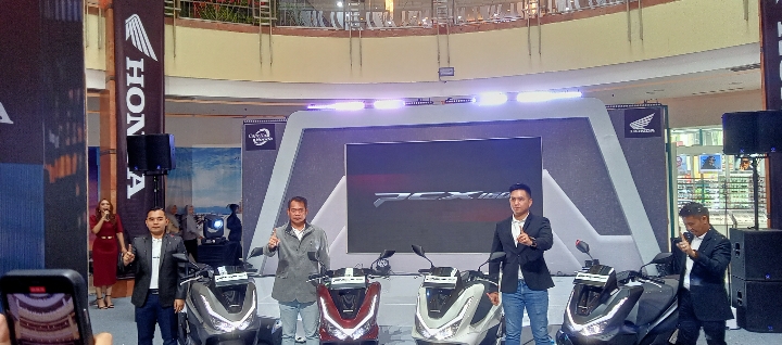 New Honda PCX160 Resmi Diperkenalkan di Riau, Hadirkan Desain Mewah dan Teknologi Canggih