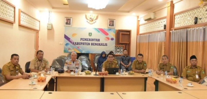 Pemkab Bengkalis Ikuti Rapat Persiapan Peluncuran Program PKG dari Pemerintah Pusat