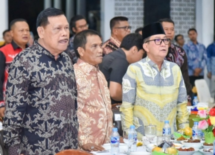 Anggota DPRD Bengkalis Hadiri Saat Pisah Sambut Kapolres Bengkalis