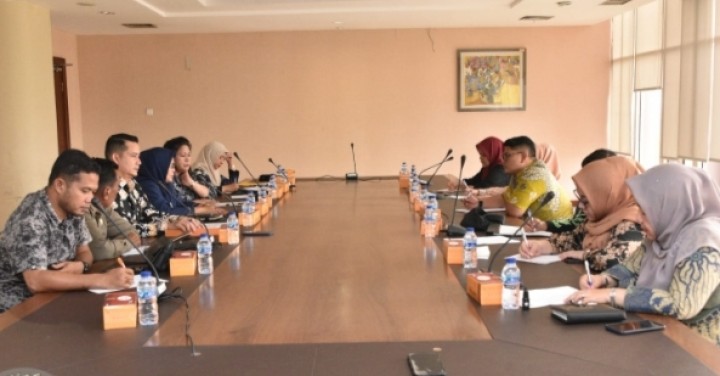 DPRD Bengkalis Diskusikan Bersama Biro Prekonomian Prov Riau Bahas Industri Tapioka