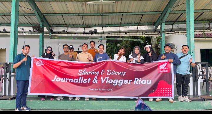 Eratkan Silahturahmi,Capella Honda Ajak Jurnalis dan Vlogger Main Golf