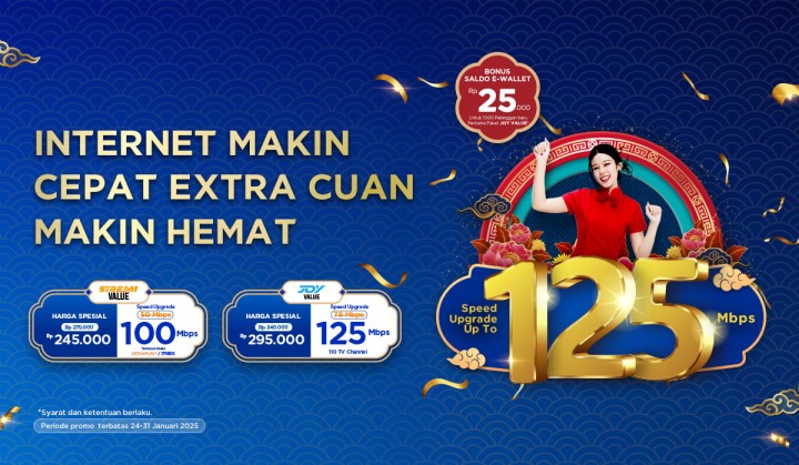 Rayakan Tahun Baru Imlek,First Media Tawarkan Promo Extra Cuan