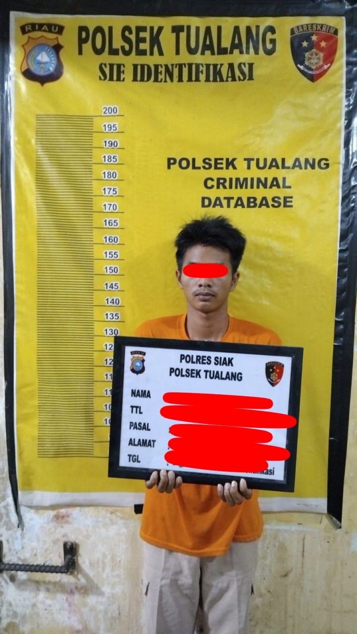 Polsek Tualang Berhasil Bekuk Pelaku Kejahatan C3 