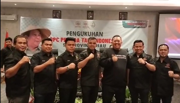 DPC Pemuda Tani Indonesia Kab Siak Dikukuhkan, Androy: Kita Ingin Pemuda Bangkit dan Petani Makmur