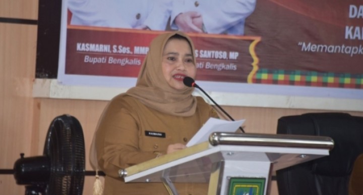 Musrenbang Kecamatan Bukit Batu, Bupati Kasmarni Sampaikan 9 Program Strategis