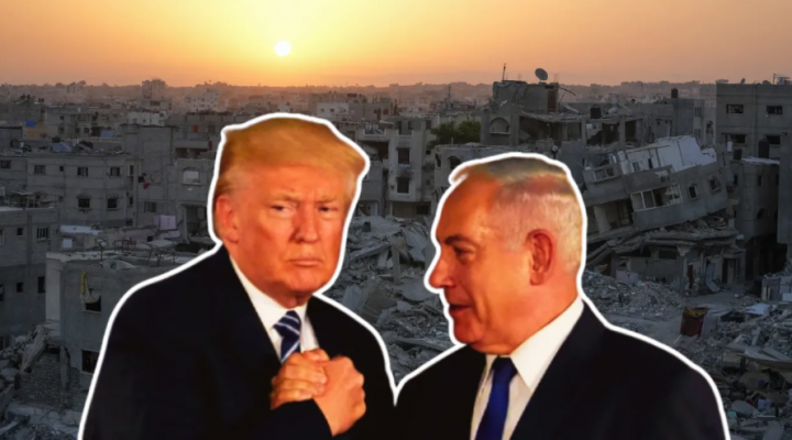 Pernyataan mengejutkan Trump muncul selama konferensi pers bersama dengan Perdana Menteri Israel Benjamin Netanyahu pada Selasa (4 Februari) /WION