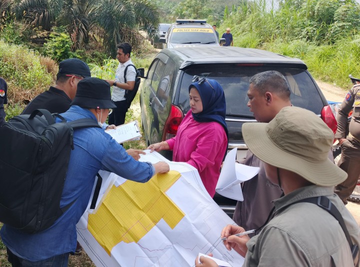 PN Bangkinang Gelar Sidang Pemeriksaan Setempat Gugatan Wanprestasi Koppsa-M