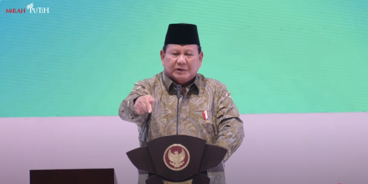 Prabowo Beri Sinyal 'Reshuffle' Kabinet, Dasco: Ini Warning untuk Menteri. (Tangkapan layar channel YouTube Sekretariat kabinet)