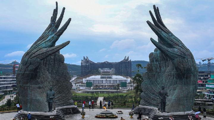 Penampakan Ibu Kota Negara (IKN). Sumber: tempo.co