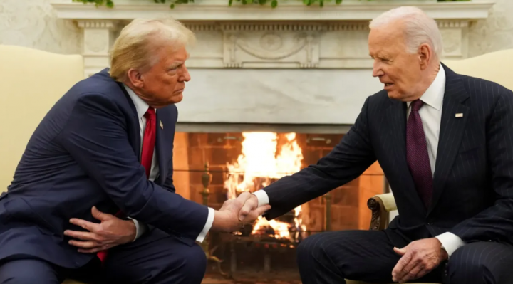 Donald Trump dan Joe Biden /AFP