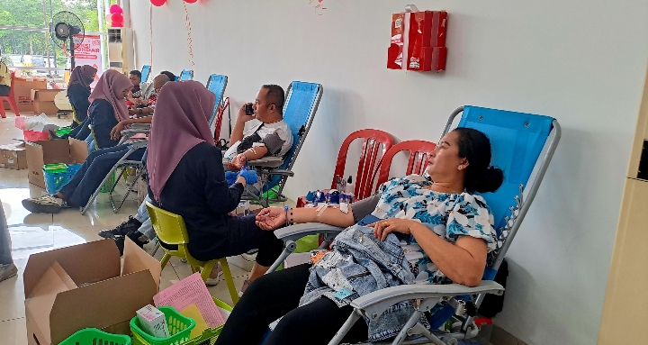 CDN Riau Gelar aksi donor darah 