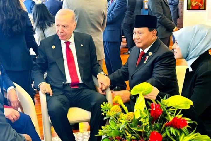 Erdogan Ketemu Prabowo di Istana Bogor, Bahas Penguatan Kerjasama Strategis Bilateral.