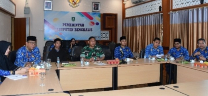 Pemkab Bengkalis Ikuti Rapat Pengendalian Inflasi Bersama Kemendagri