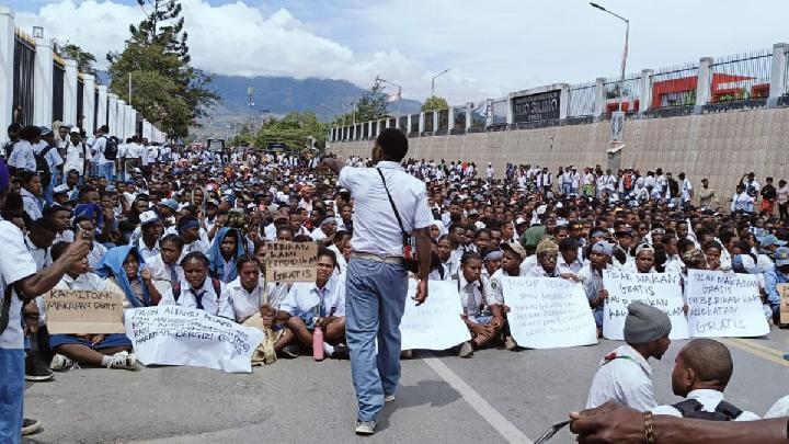 Gibran Respons soal Demo Pelajar atas Penolakan MBG di Papua Pegunungan 