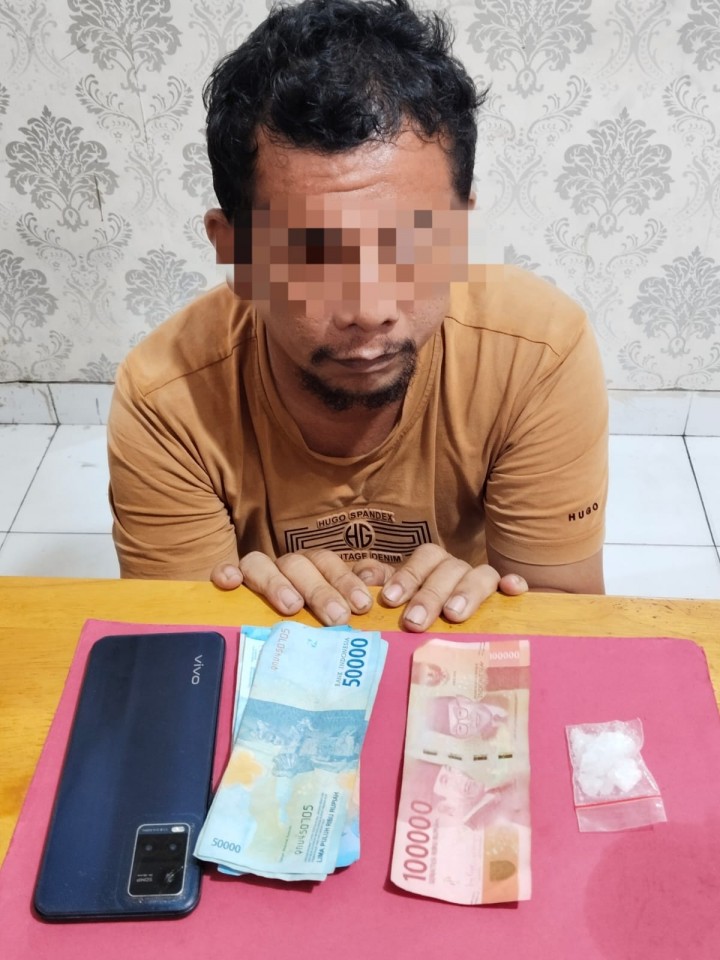 Satresnarkoba Polres Siak Berhasil Ungkap Peredaran Shabu di Kandis, Satu Tersangka Diamankan