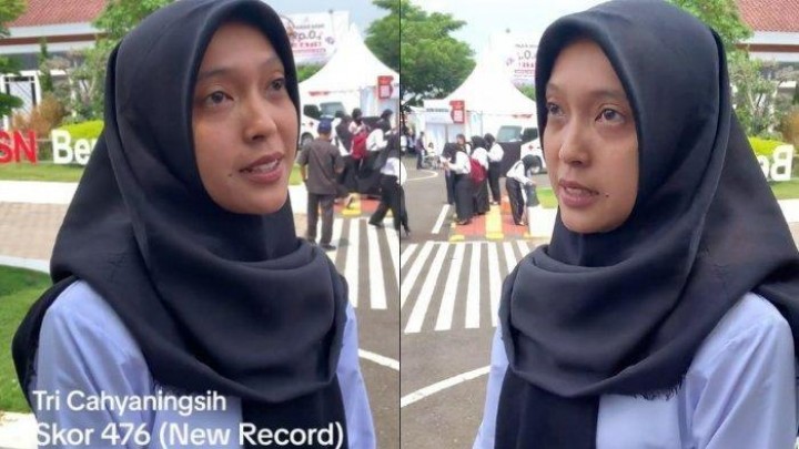 Gegara Tinggi Badan Kurang 0,5 cm, Tri Cahyaningsih Gagal Test CPNS, Padahal Peraih Skir SKD Tertinggi.