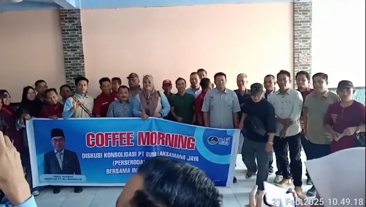 PT Bumi Laksemana Jaya Coffe Morning Bersama Insan Pers