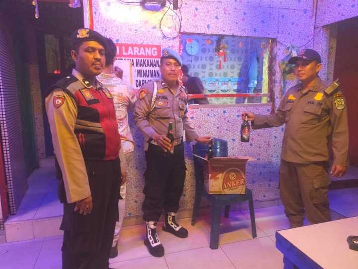 Tim Gabungan Gelar KRYD di Kandis, Sasar Penyakit Masyarakat Jelang Ramadhan