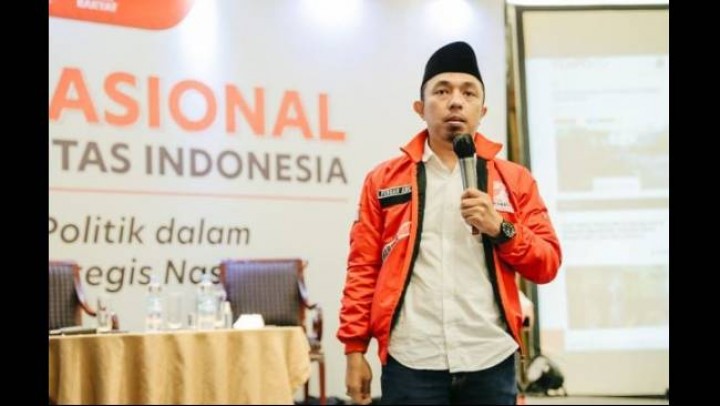 Juru Bicara DPP Partai Solidaritas Indonesia (PSI) Furqan. Sumber: kompas.tv